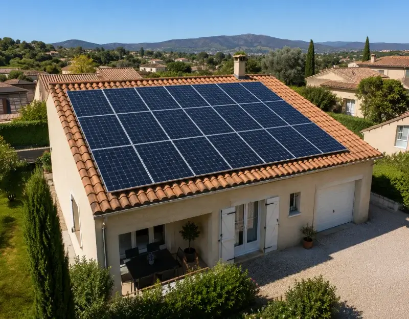 Prime à l'autoconsommation panneaux solaires Crédin — aide financière de l'État